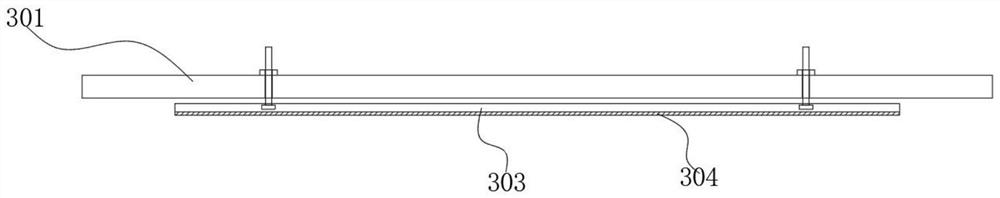 A product packaging protective film coating device