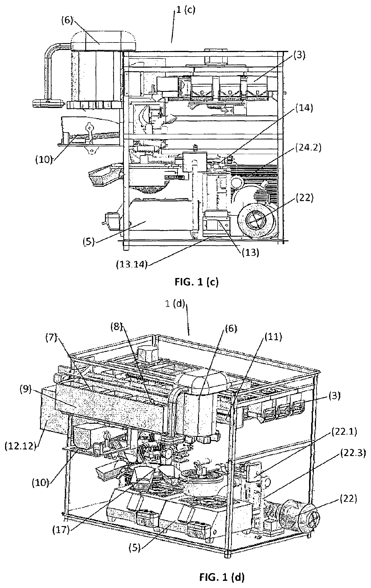 Portable fully automatic cooking system