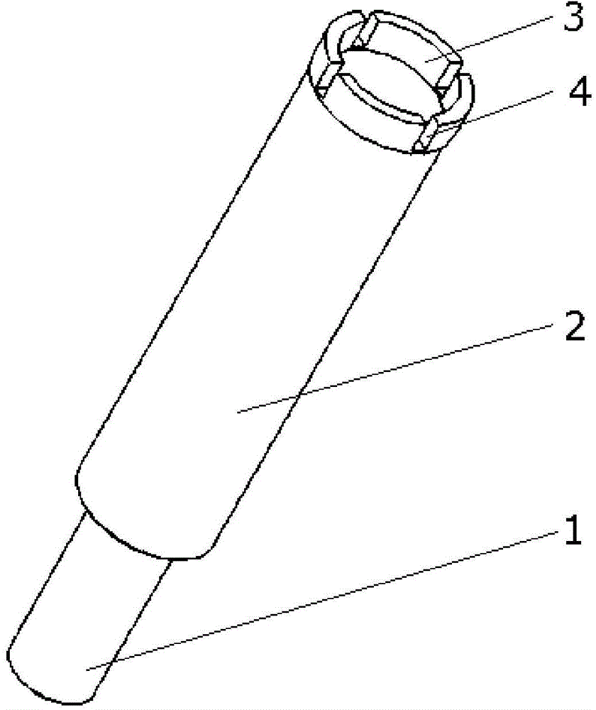 Diamond trepanning drill bit for sapphire crystal bar taking and preparing method of diamond trepanning drill bit