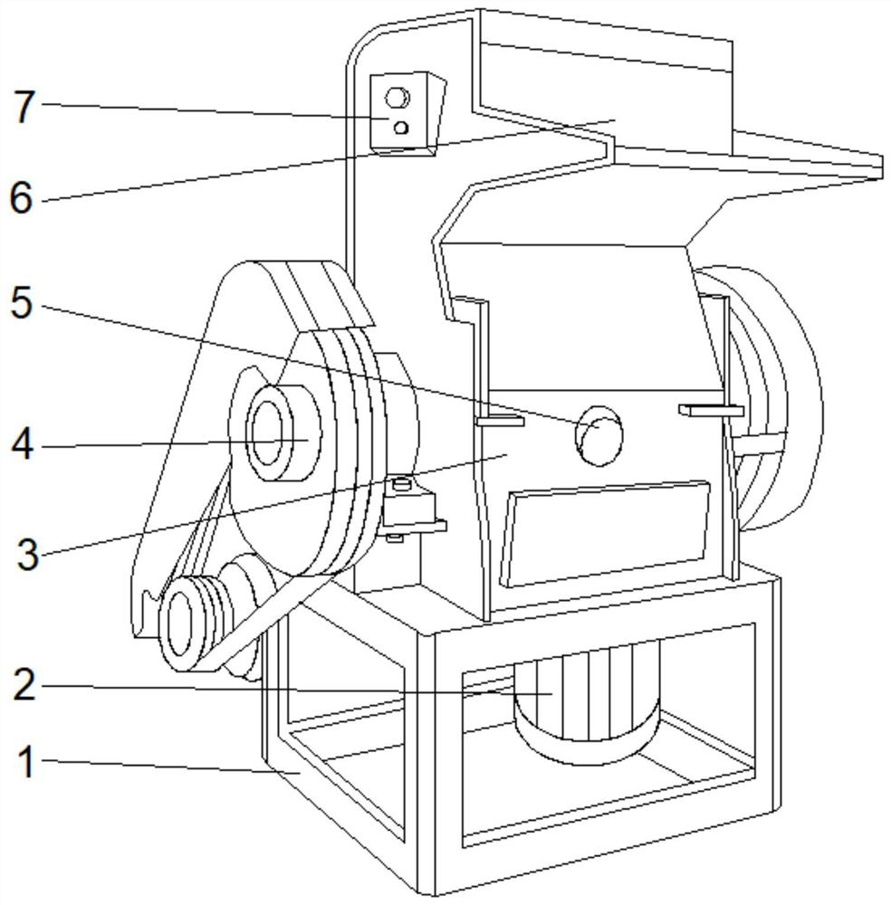 Environment-friendly crushing device