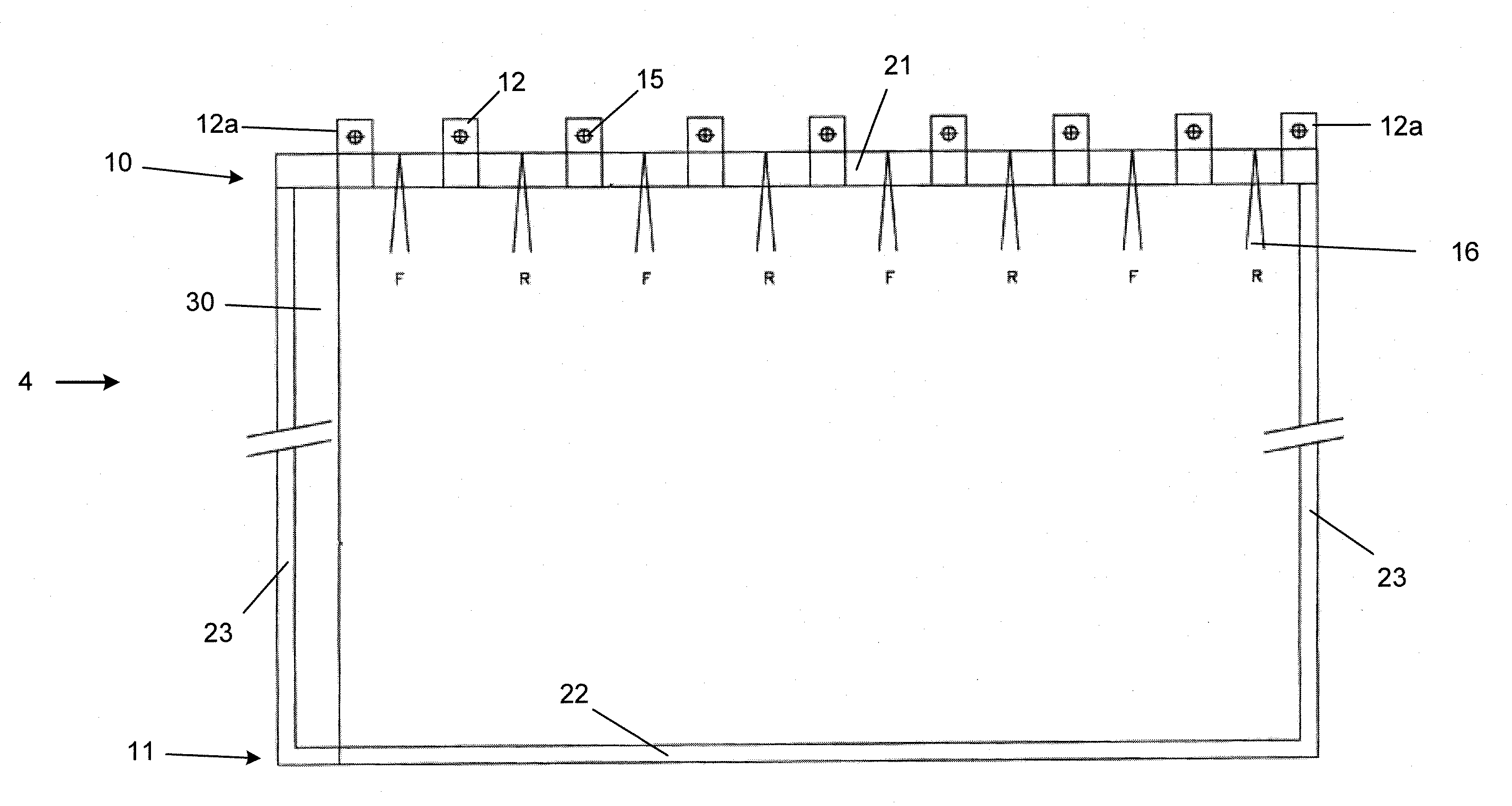 Detachable hospital curtain