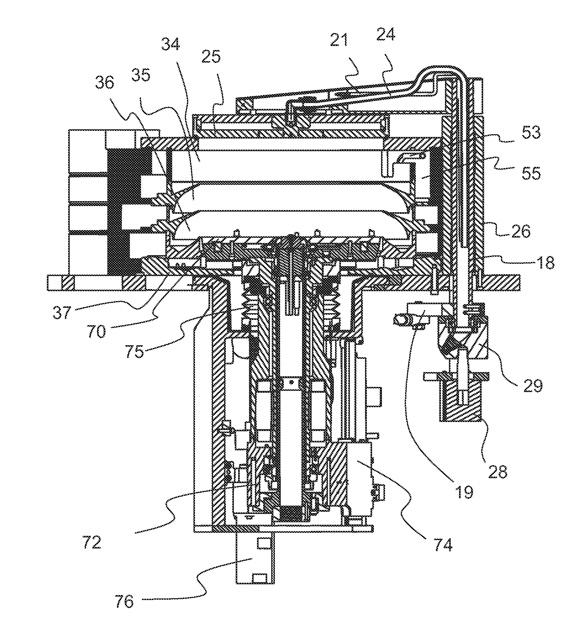 Closed chamber for wafer wet processing