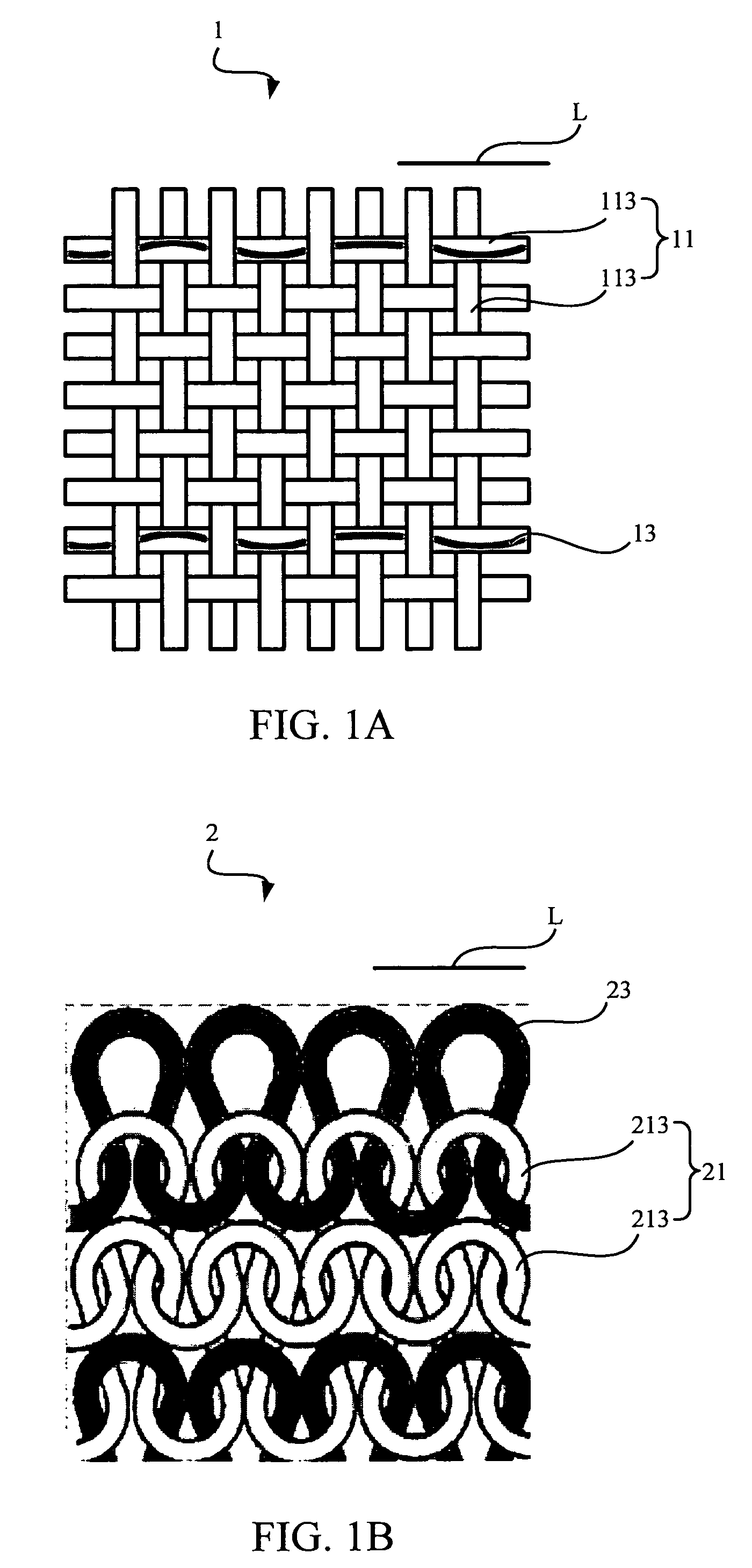 Fabric-based strain gauge