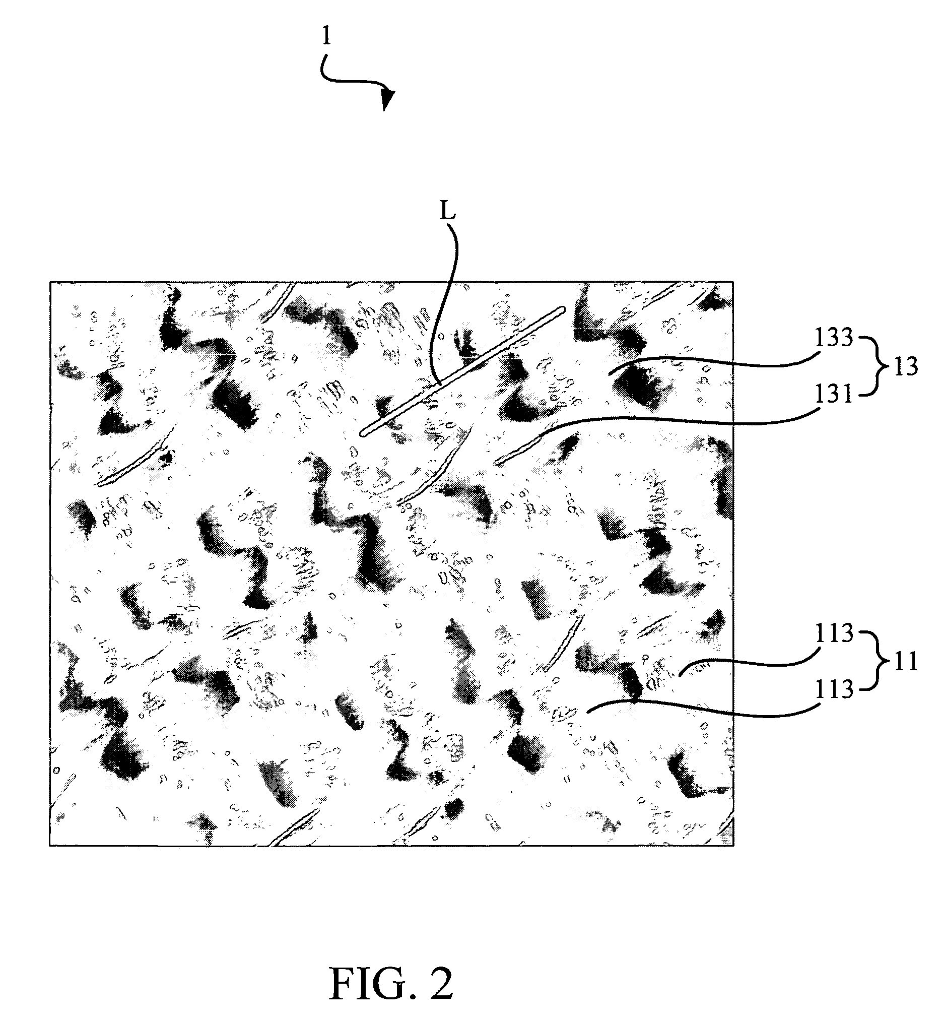 Fabric-based strain gauge