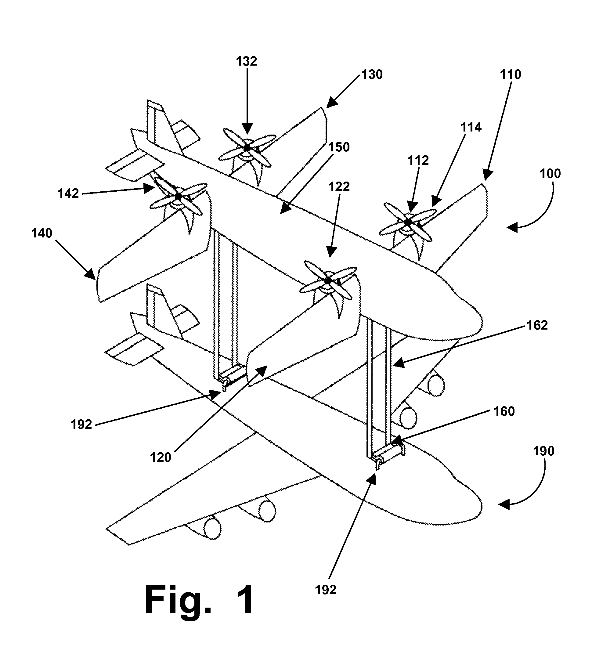 Vertical Lifting of Airplanes to Flying Heights