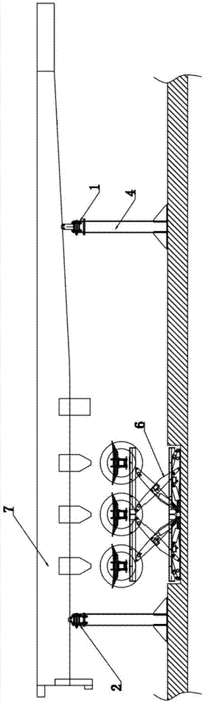 System and method for jointly assembling axles and chassis of semi-trailers