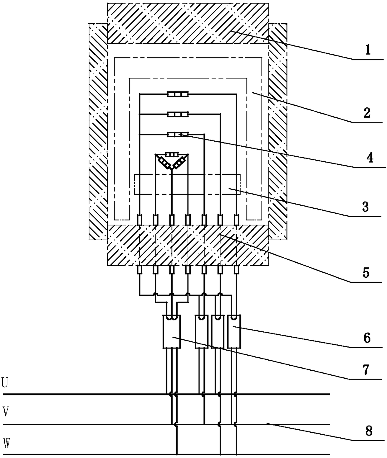 Method for Improving Unbalanced Three-phase Power Supply in Hot Zone of Large Hot Isostatic Press