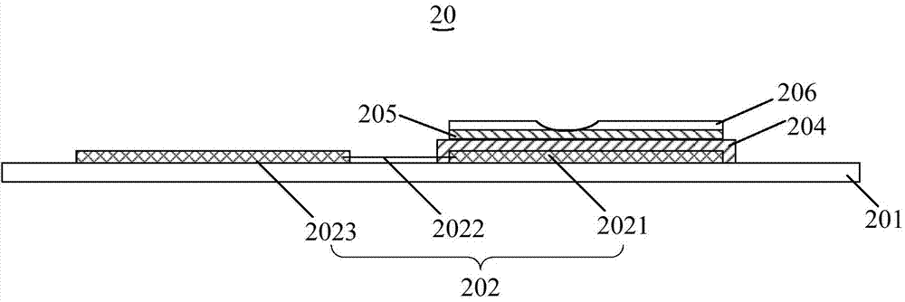 Sodium ion sensor and preparation method thereof