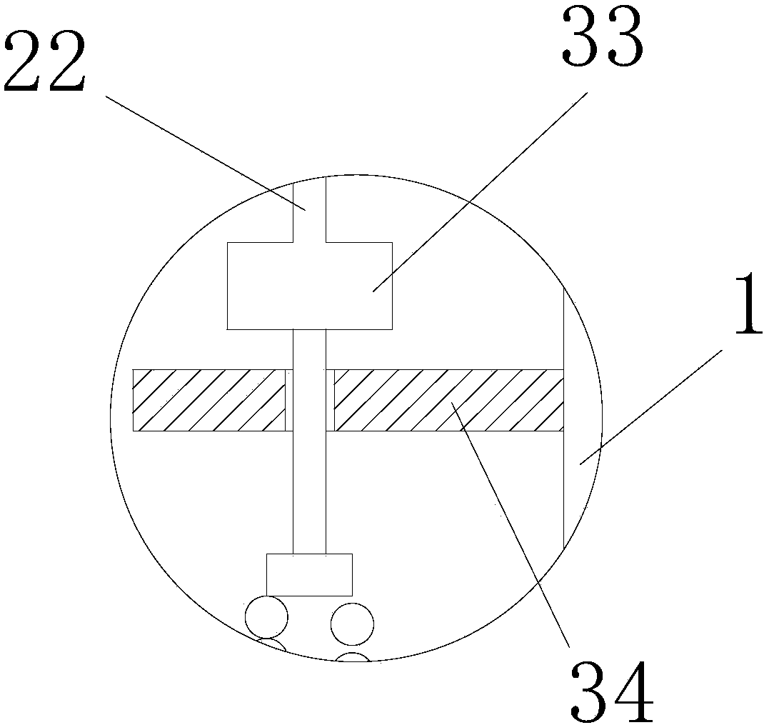 A valve rotation bending fatigue testing machine