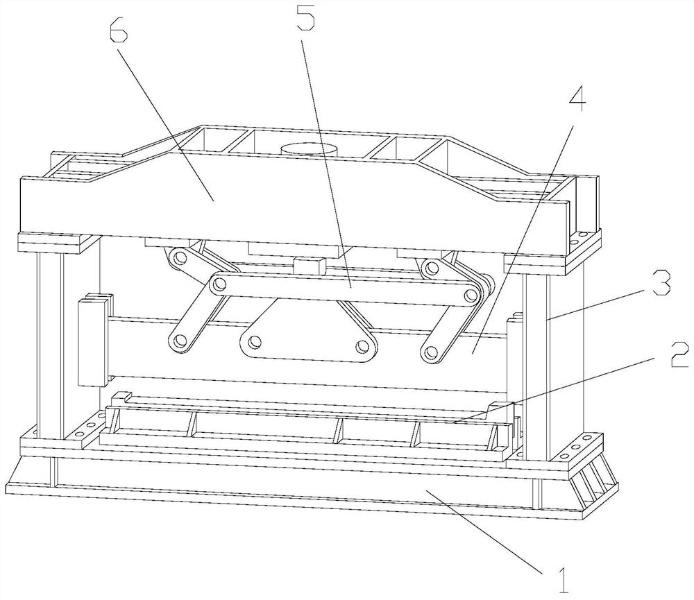 Shearing machine for forging and pressing