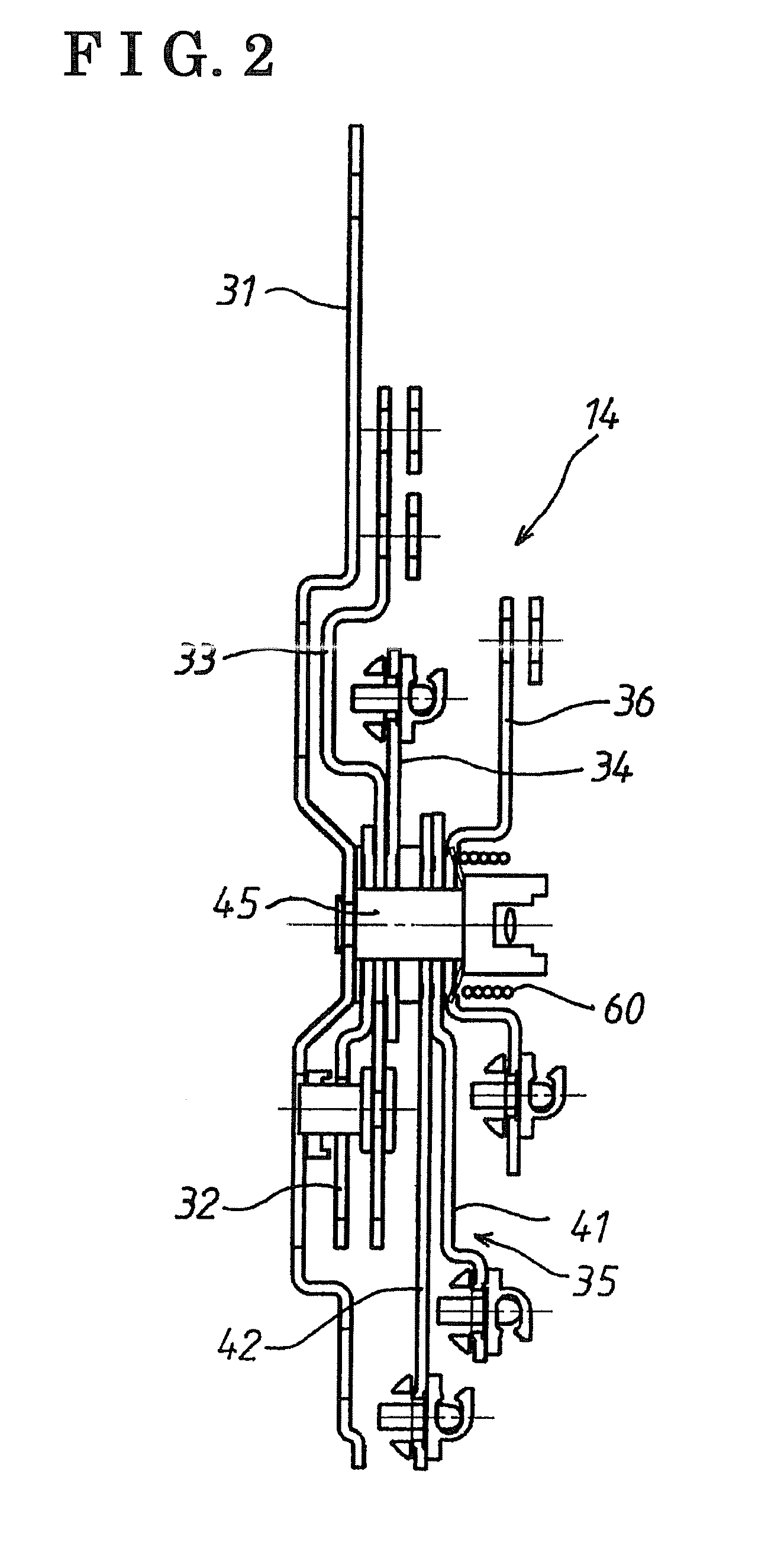 Door Opening and Closing Apparatus for Vehicle