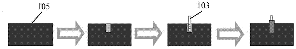 Battery sealing structure and battery using the battery sealing structure