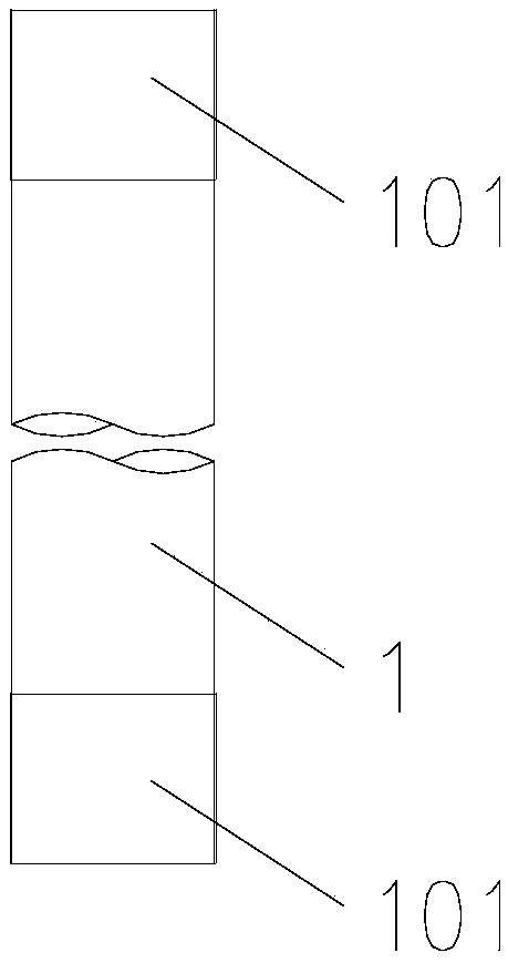 A steel trestle bridge in deep water, high flow rate, exposed high-strength steep rock sea area and its construction method