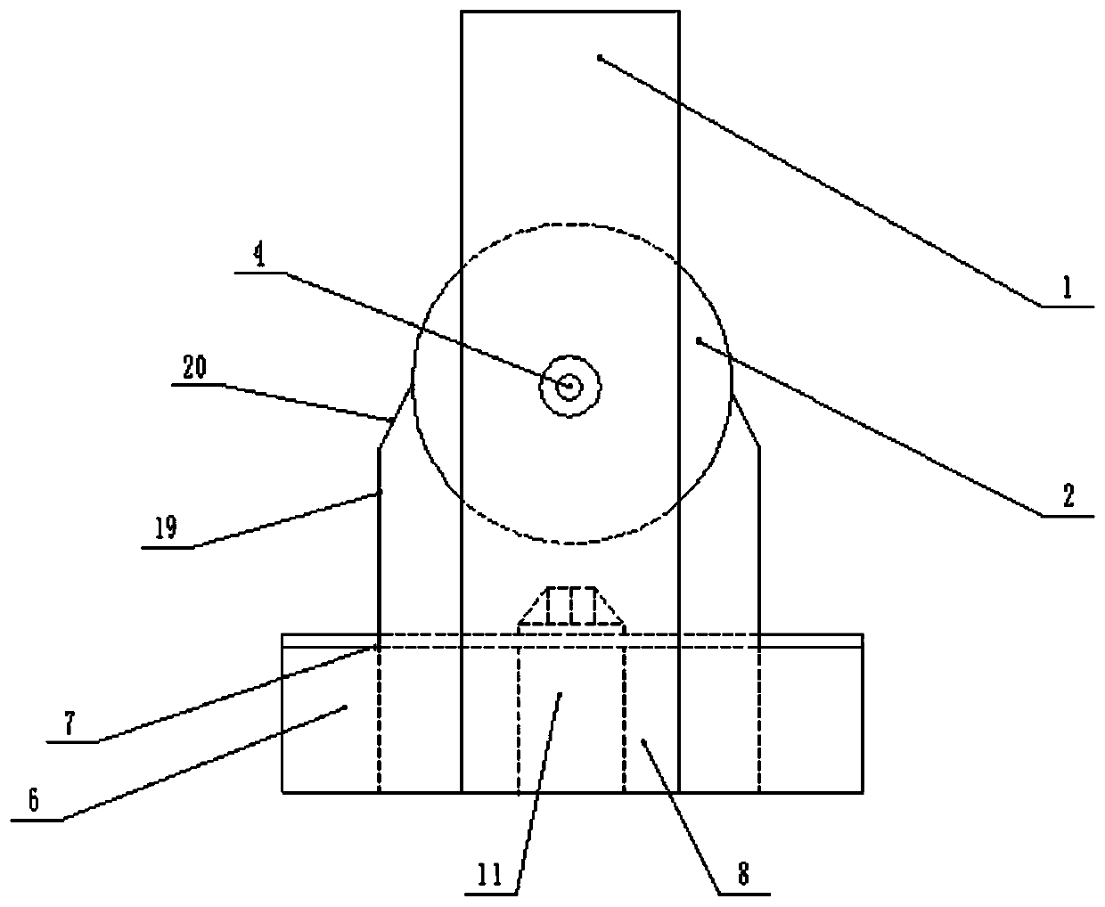 Double-sided plate printing device