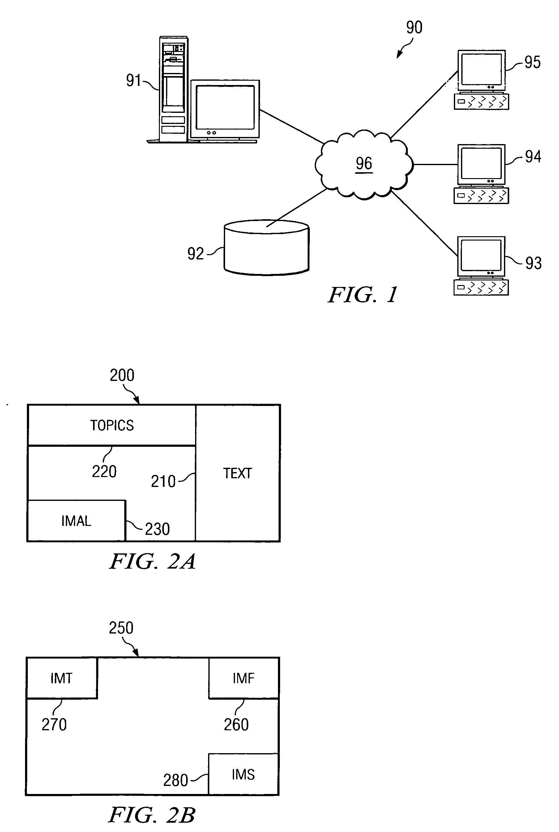 System and method for searchable instant messaging chat repositories using topic and identifier metadata