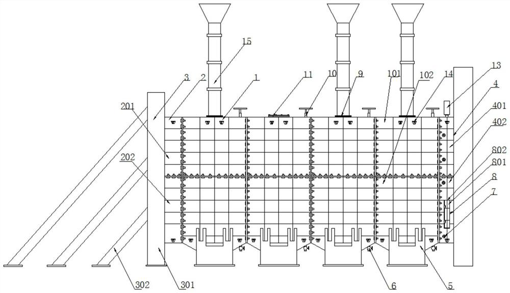 Sectional assembling steel sleeve