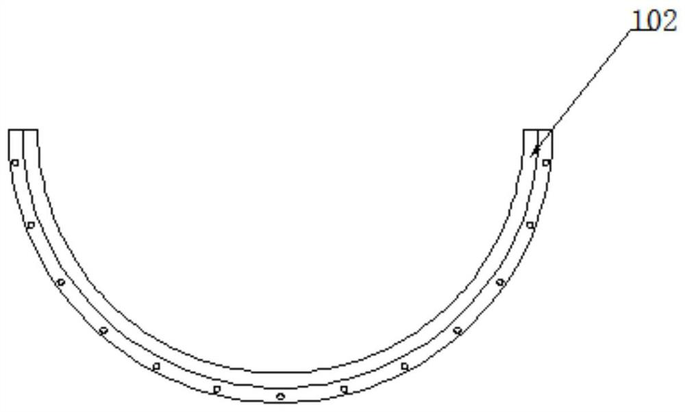 Sectional assembling steel sleeve