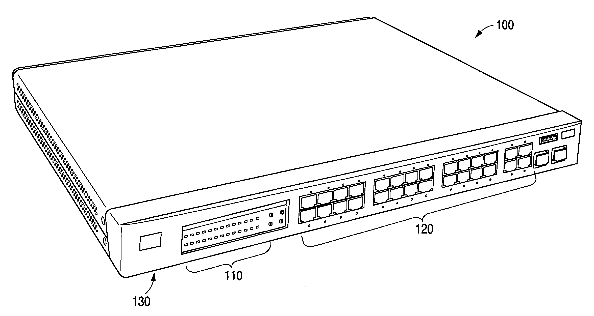 Network device providing multi-function status indicators