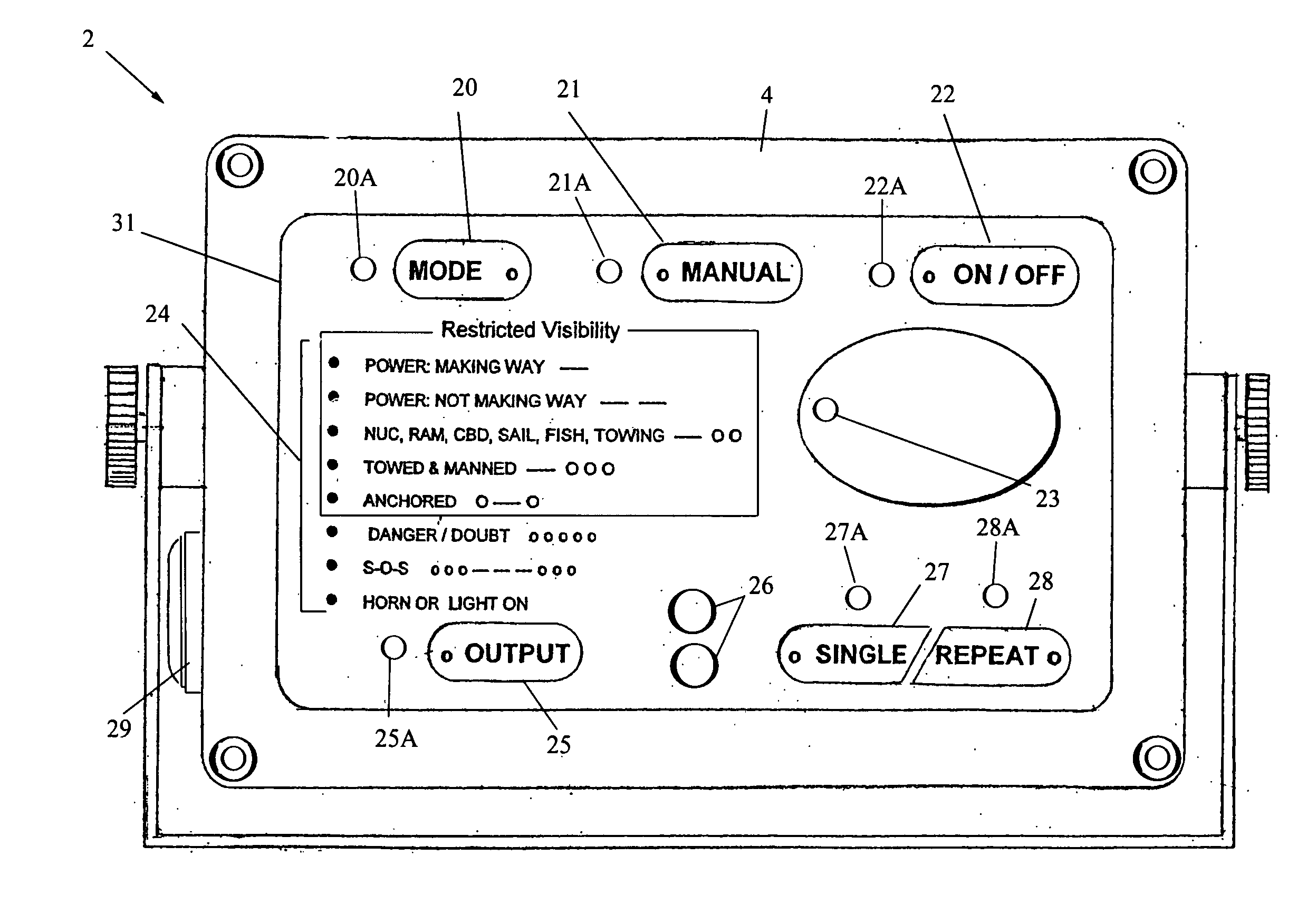 Automatic marine signaling system