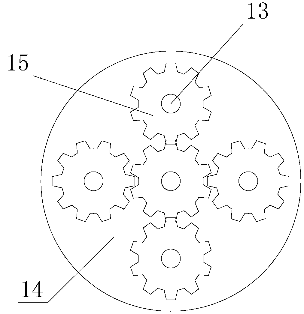 Casting polishing device