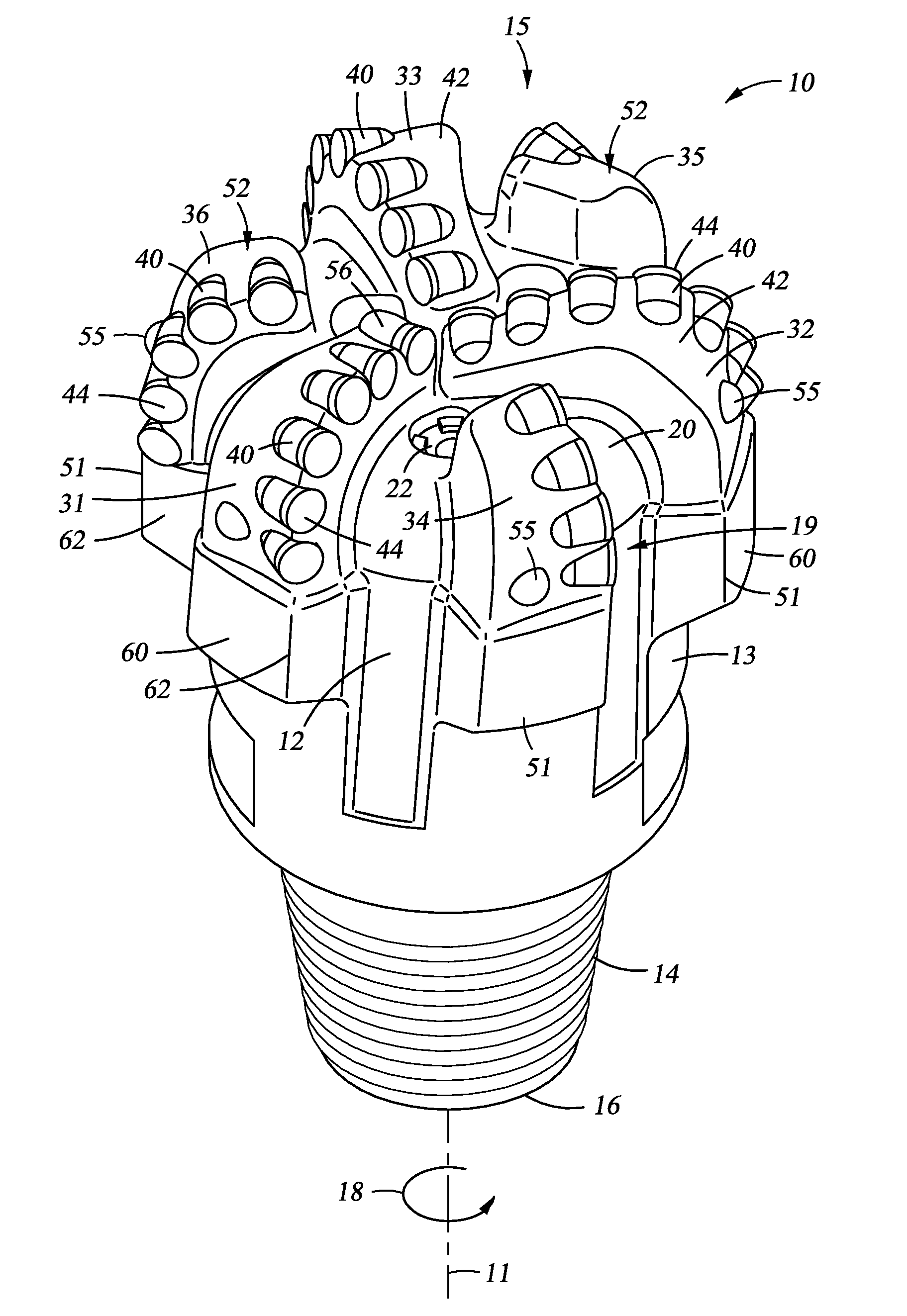 Drill Bit Cutting Structure and Methods to Maximize Depth-0f-Cut For Weight on Bit Applied