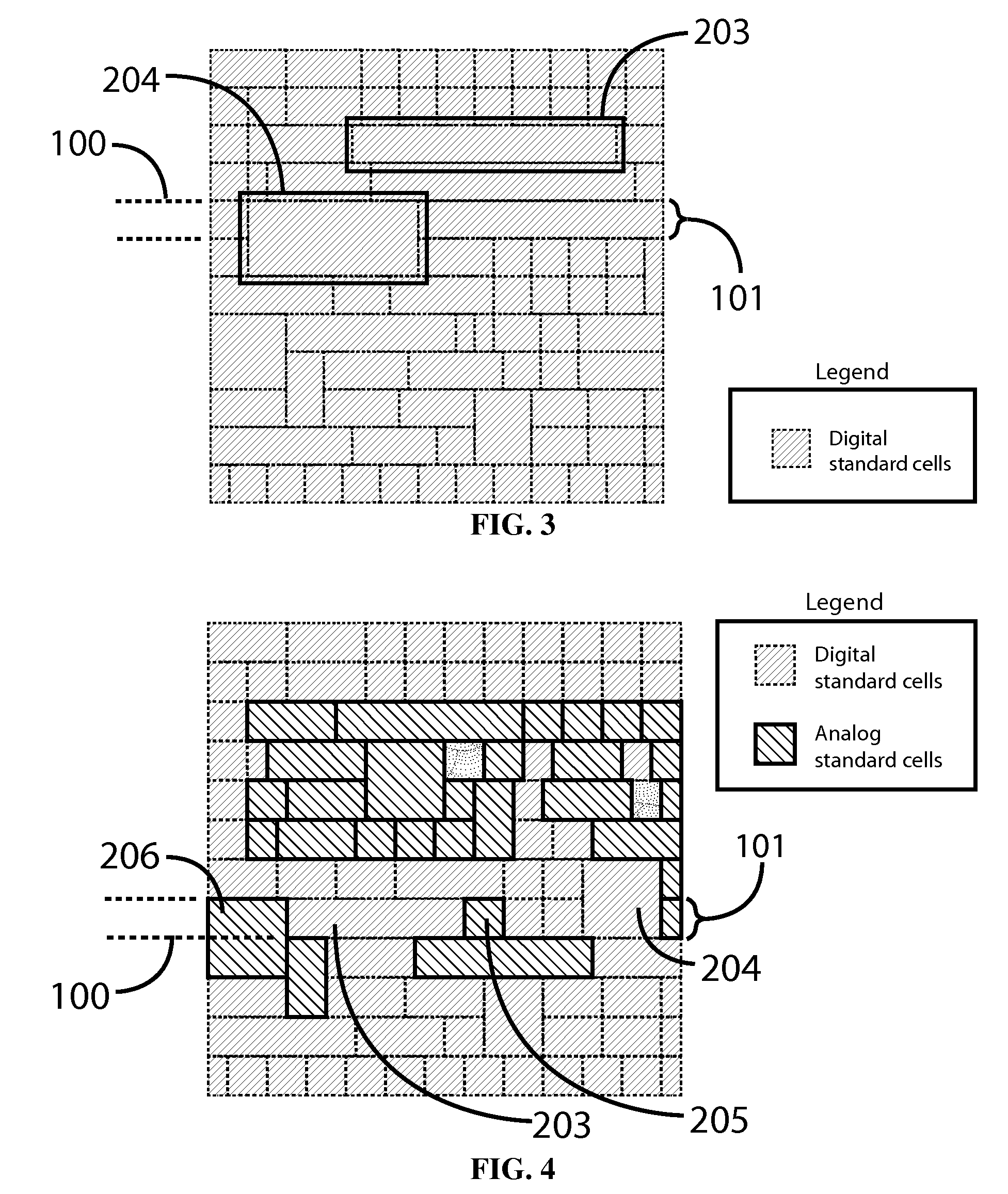 Row Based Analog Standard Cell Layout Design and Methodology