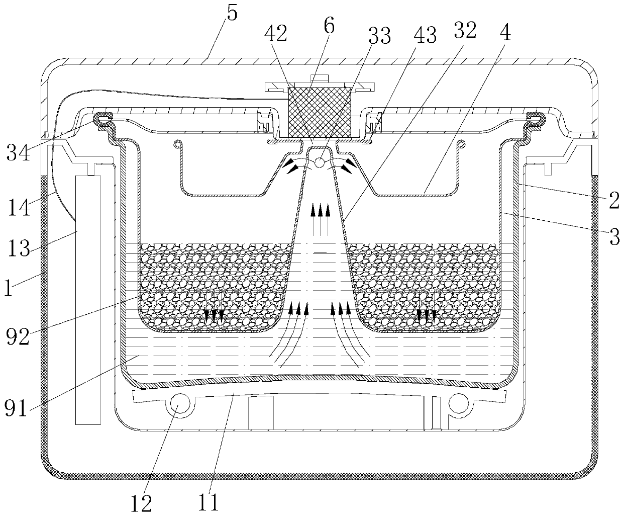 Electric rice cooker and rice cooking control method thereof