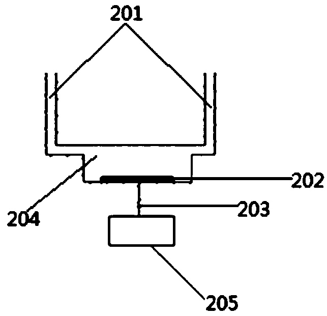 Online monitoring device and method for moisture content of transformer insulating oil