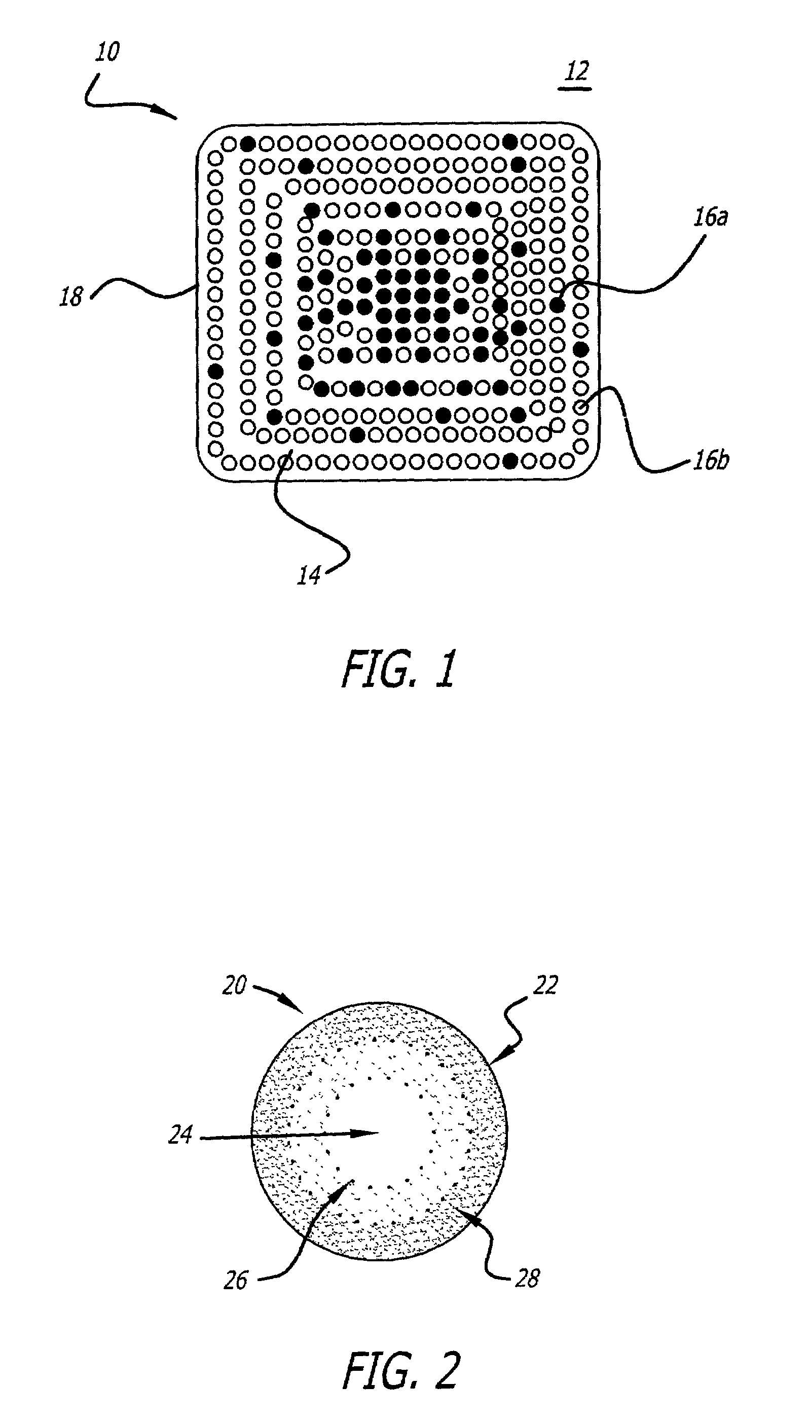 Solid-state devices with radial dopant valence profile