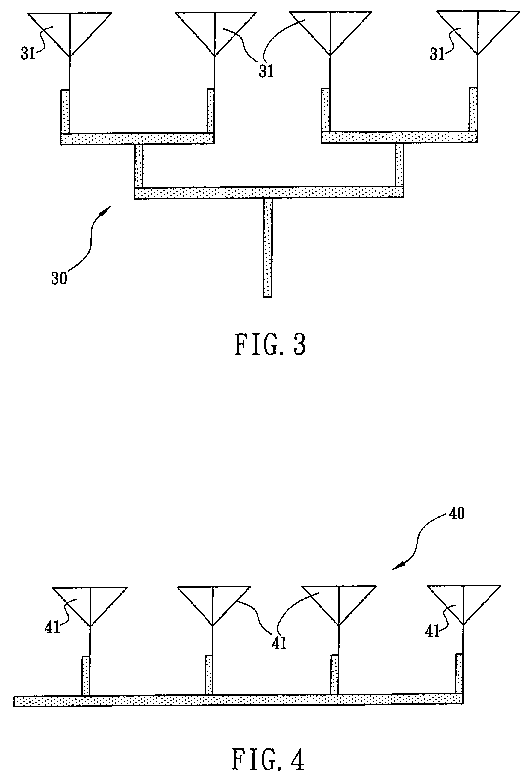 Antenna array of printed circuit board