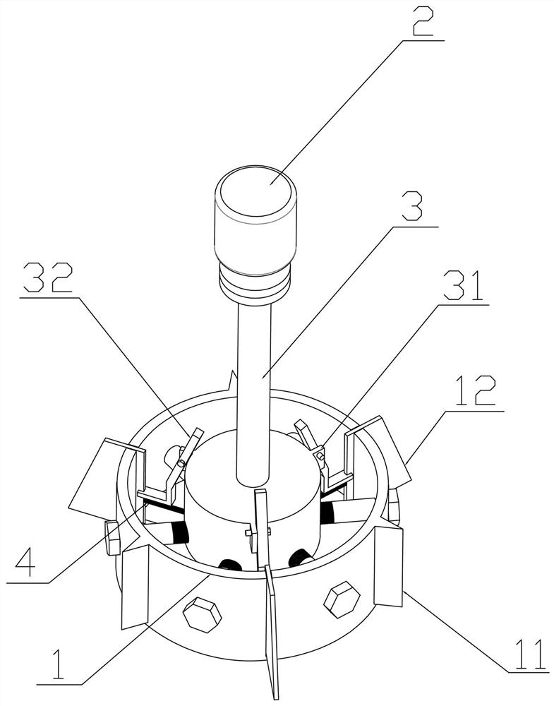 Rapid veneer grooving device and application method