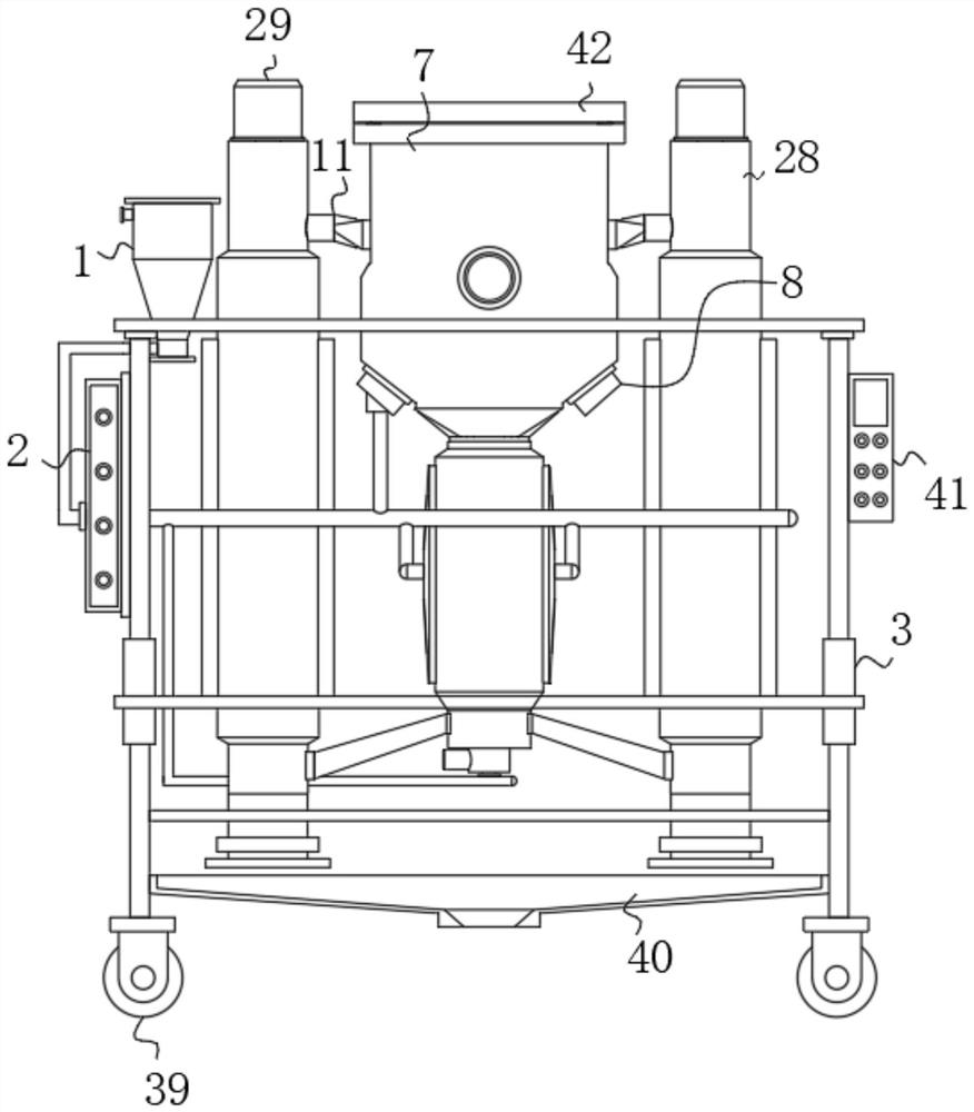 A kind of drying equipment for the production of hydroxypropyl methylcellulose