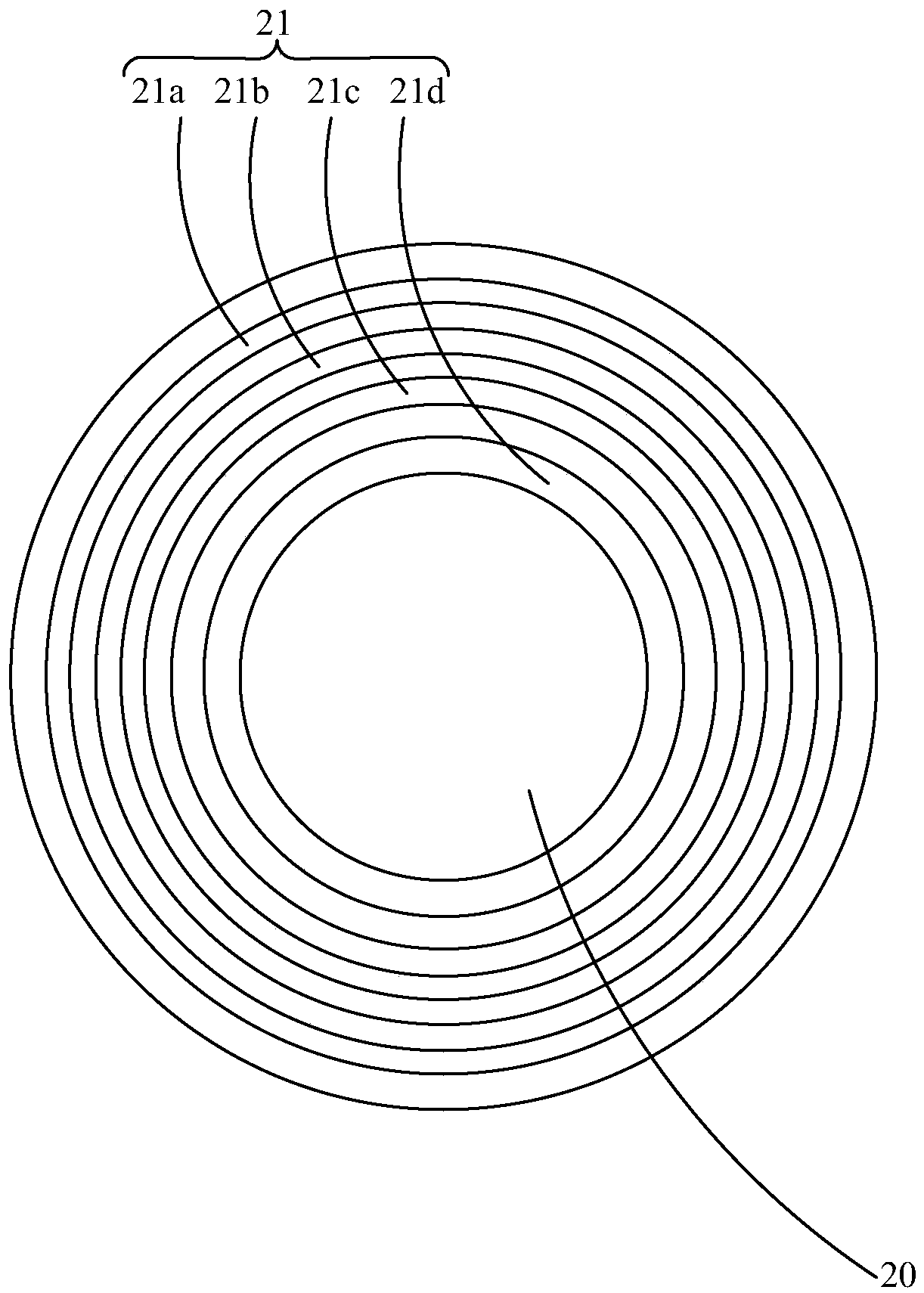 Evaporation source heating device