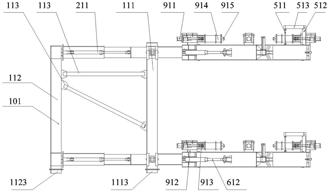 Pile holding machine