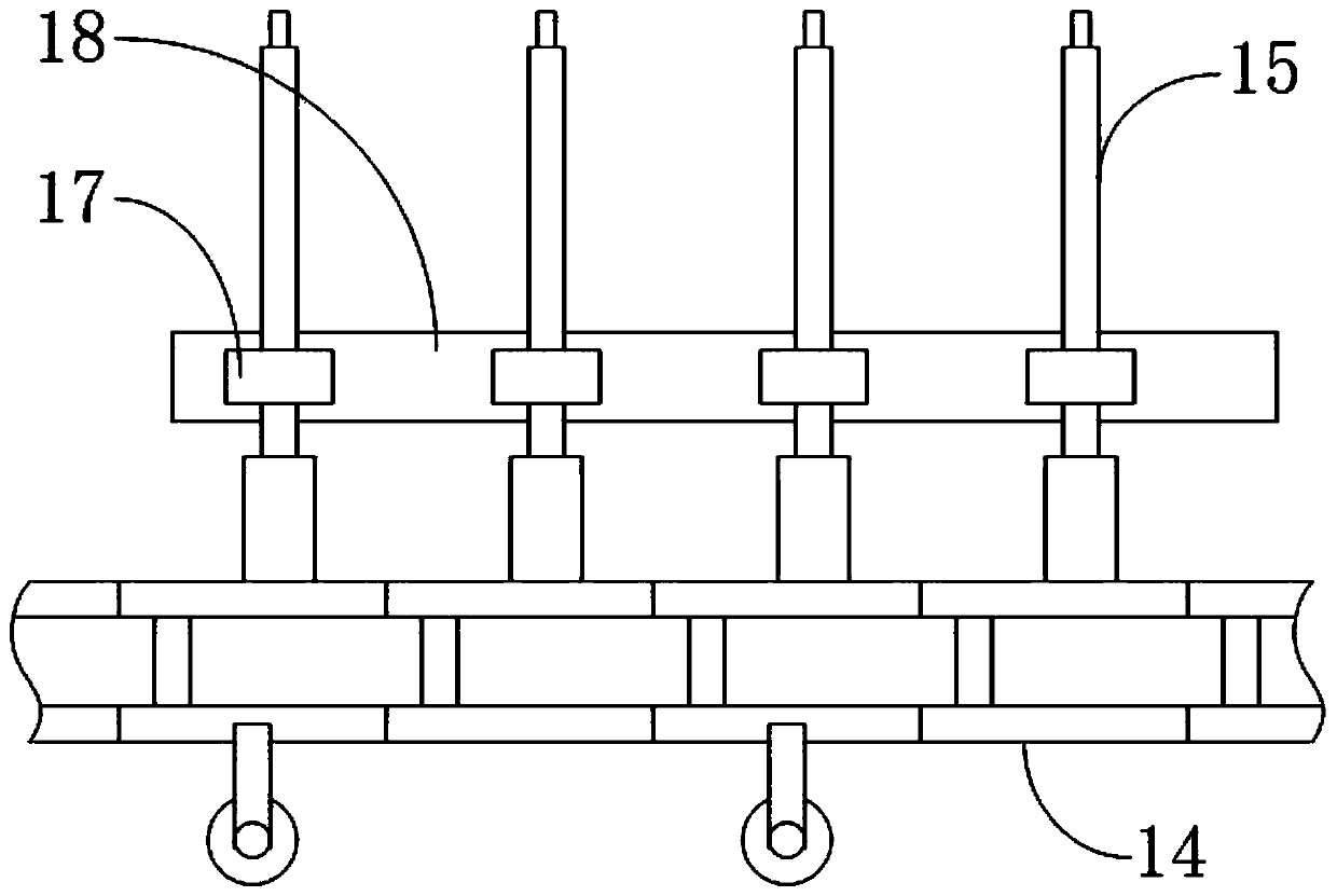 Automatic spraying production line