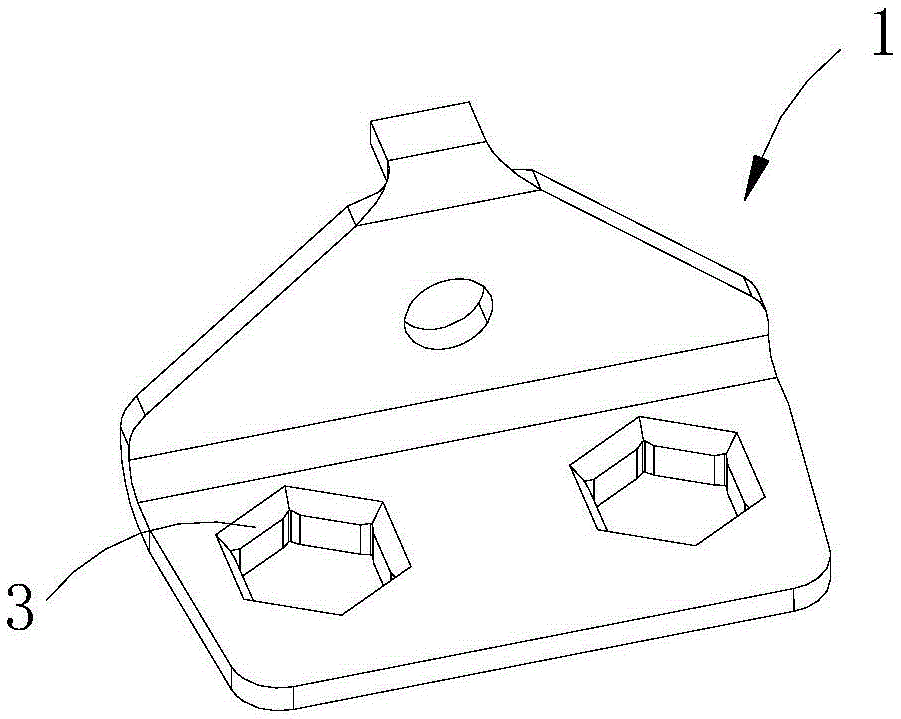 Connecting Bracket for Automobile Oil Pipe and Its Riveting Process