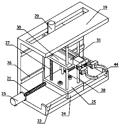 Multi-batch high-efficiency drilling machining equipment for automobile bearing seat