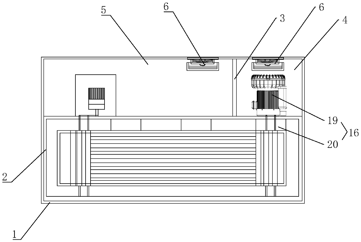 Air source heat pump system for sludge drying and its sludge dryer