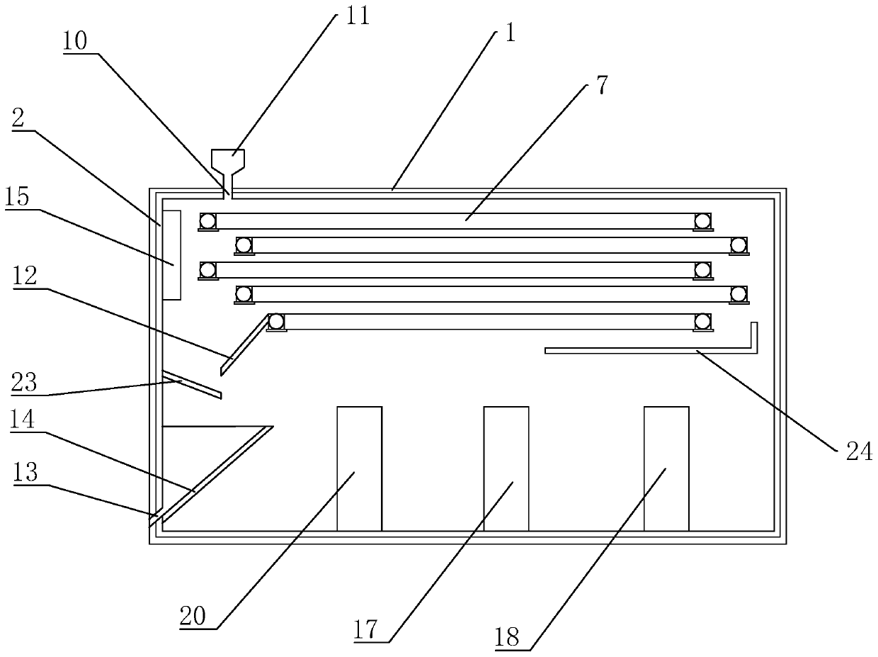 Air source heat pump system for sludge drying and its sludge dryer