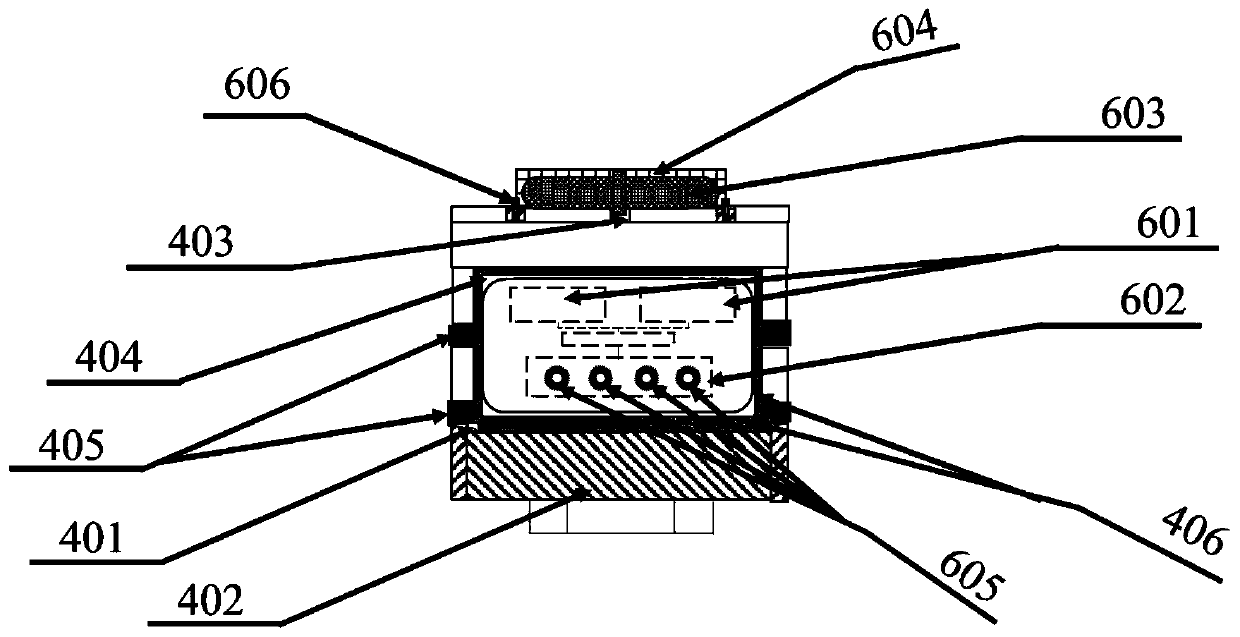 High-temperature-resistant and high-pressure-resistant stirring intermediate container device and porous medium displacement experiment system