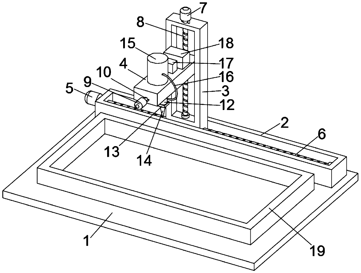 Automatic sealing dispensing machine for small liquid crystal display screens