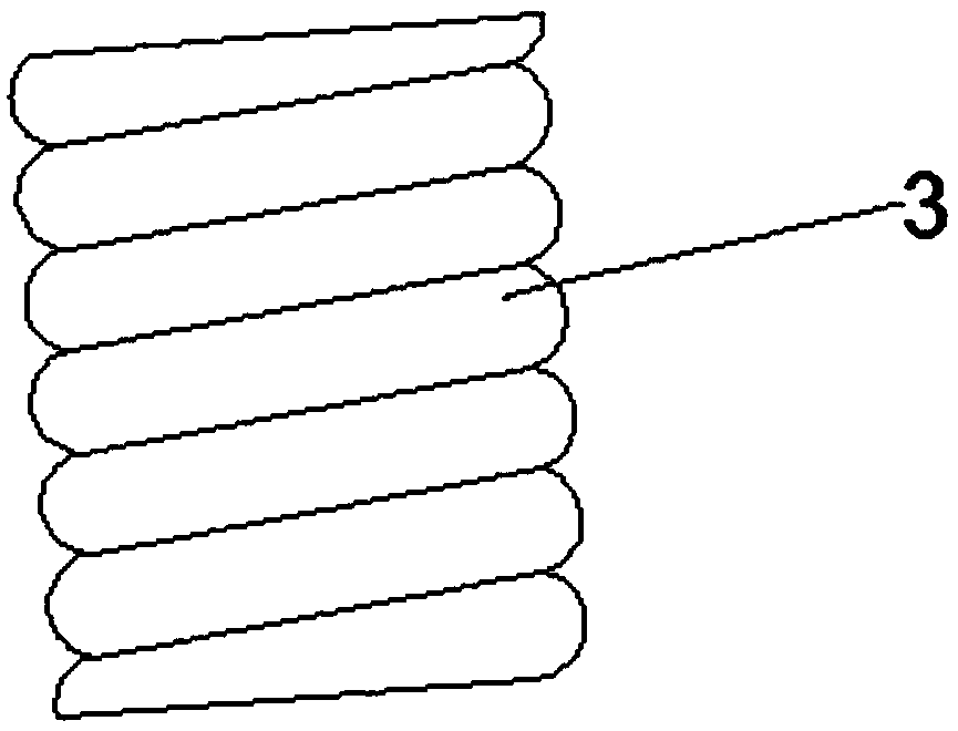 Slow-release heat supply device for heat battery