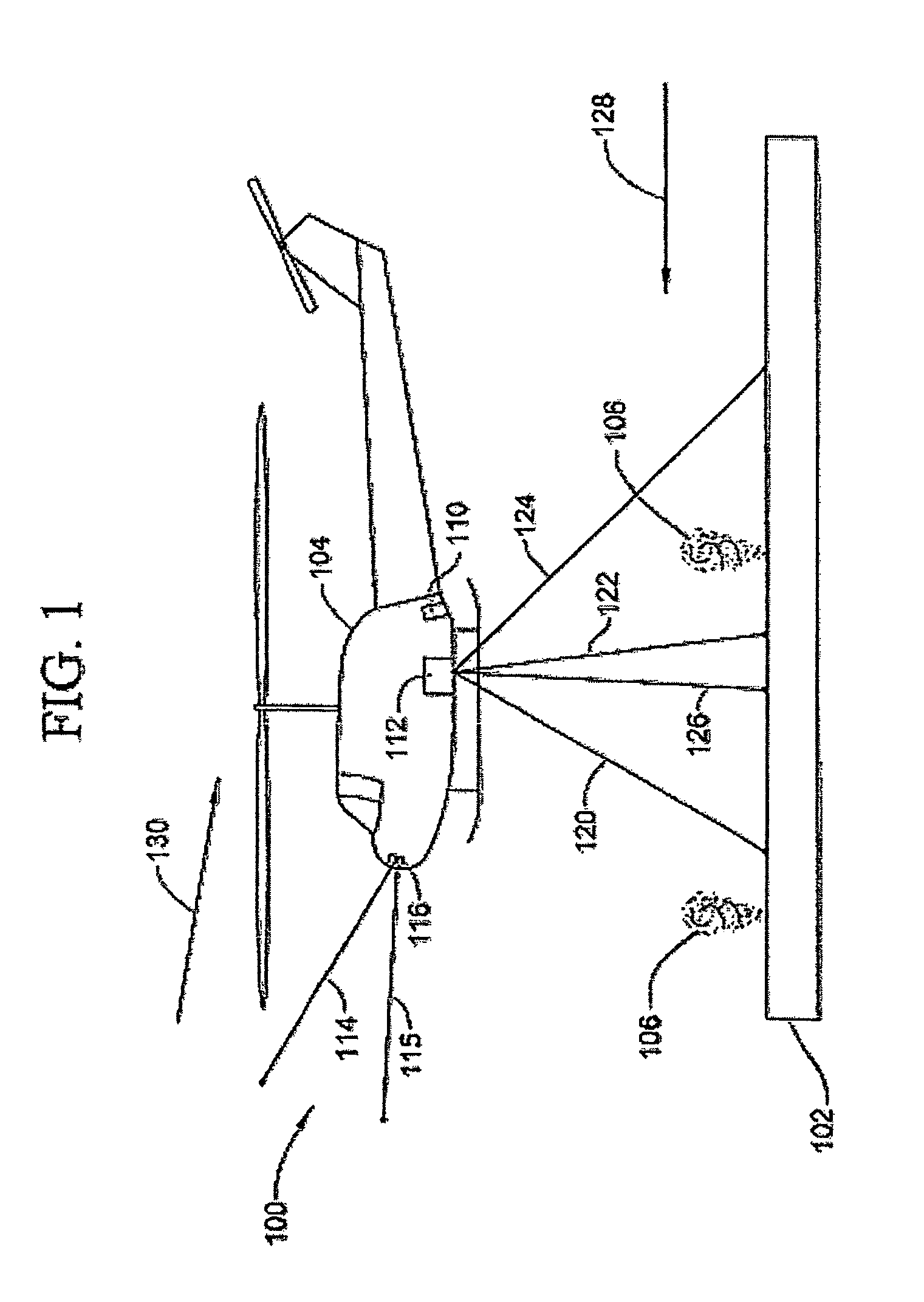 Optical system for detecting and displaying aircraft position and environment during landing and takeoff