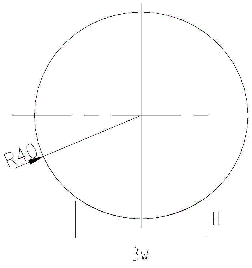 Design method used for measurement cushion block and based on adaptive algorithm as well as application