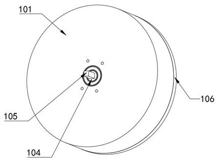 Modularized tunnel excavation simulation test device and assembling method thereof