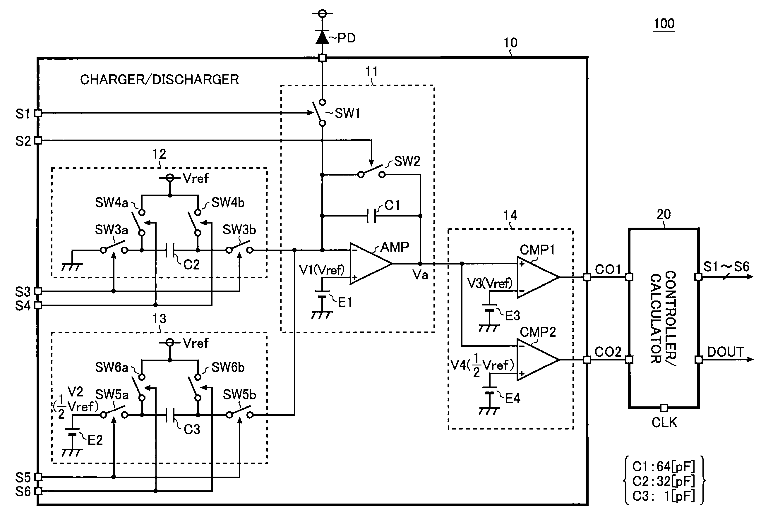 Analog/digital converter, illuminance sensor, illumination device, and electronic device