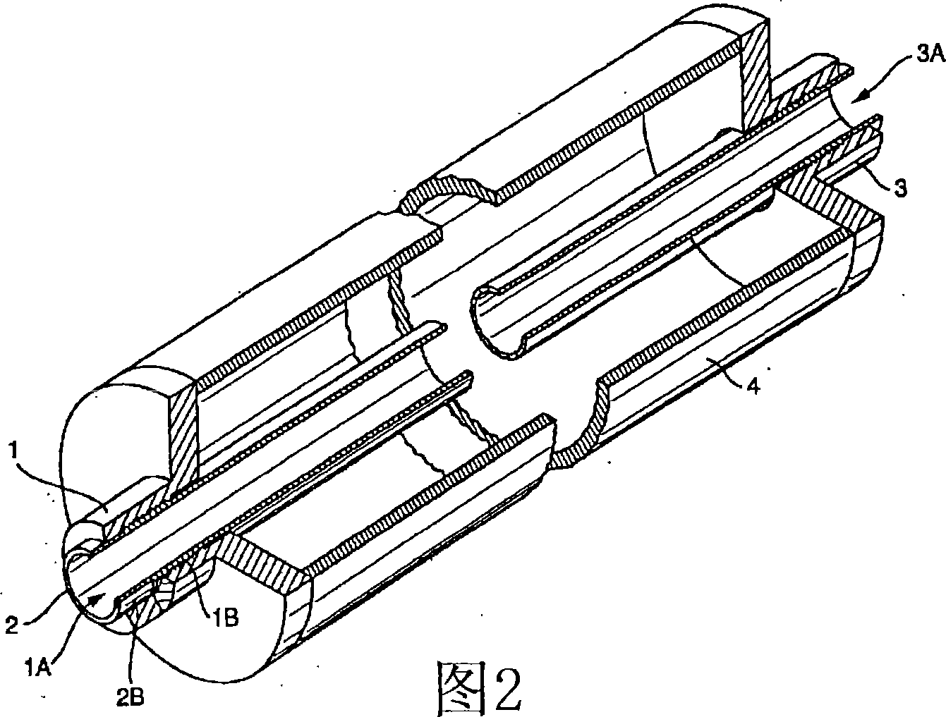 Composite system, method for producing said system and sensor comprising a composite system of this type