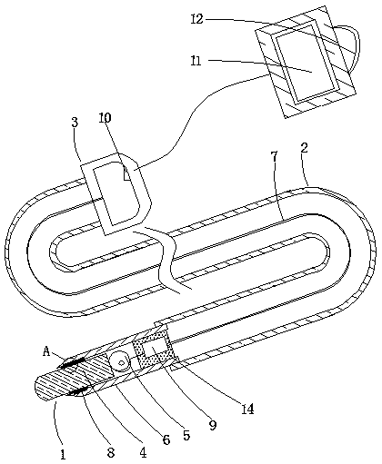 Concrete vibration rod