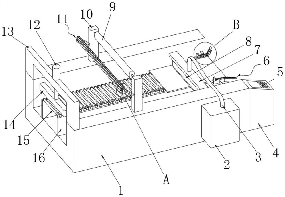 Automatic processing equipment and method for color steel film-coated plate