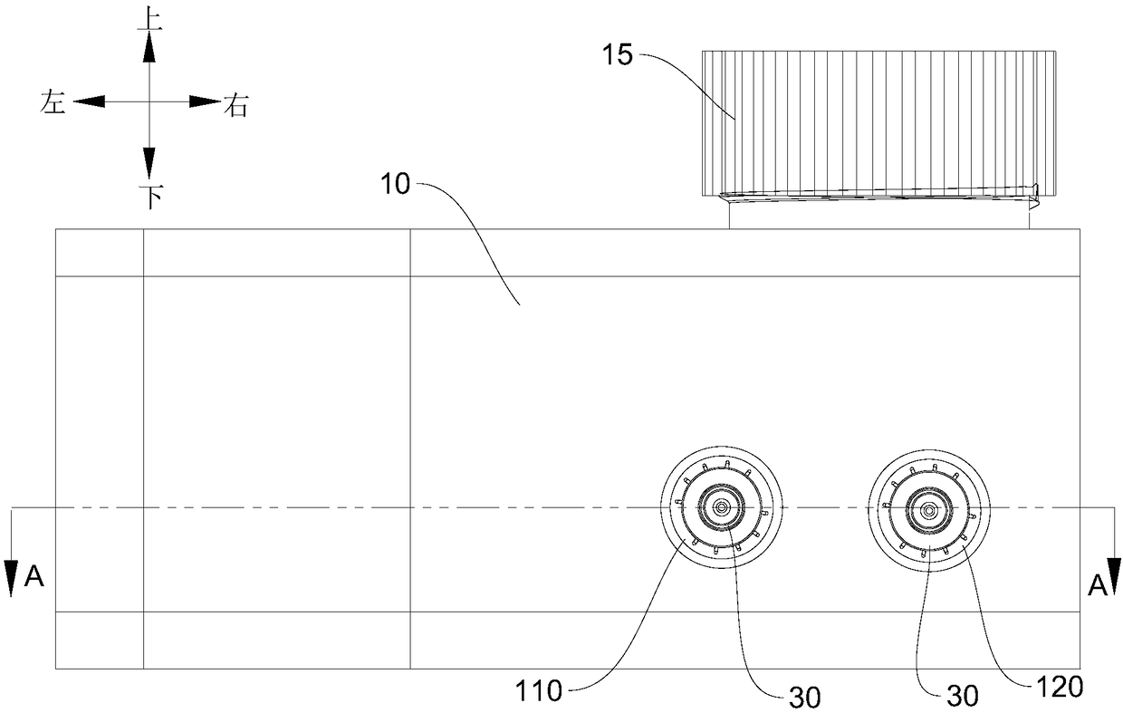 Water softening device and washing equipment having water softening device